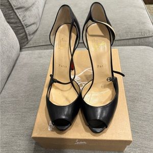 Christian Louboutin Grirolli 120 kid heels size 40